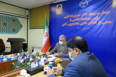 دیدار صمیمانه دکتر حمیدرضا طیبی رییس جهاد دانشگاهی با جمعی از فعالان علمی دانشجویی کشور