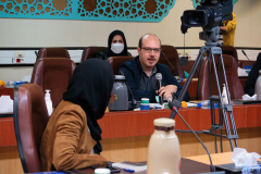 دیدار صمیمانه دکتر حمیدرضا طیبی رییس جهاد دانشگاهی با جمعی از فعالان علمی دانشجویی کشور