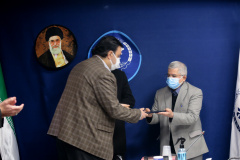 آیین معارفه سرپرست سازمان دانشجویان