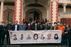 آیین کاشت نهال به یاد شهدای مدافع سلامت