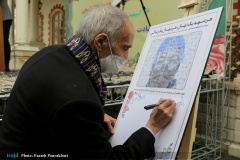 آیین کاشت نهال به یاد شهدای مدافع سلامت