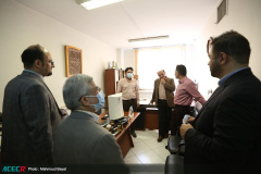 بازدید دکتر روح‌الله دهقانی فیروزآبادی رییس جدید جهاددانشگاهی از بخش های مختلف معاونت فرهنگی