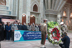 تجدید میثاق جهادگران دانشگاهی با آرمان‌های امام خمینی (ره) و تجدید بیعت بارهبر معظم انقلاب اسلامی (مدظله‌العالی)