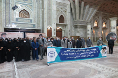 تجدید میثاق جهادگران دانشگاهی با آرمان‌های امام خمینی (ره) و تجدید بیعت بارهبر معظم انقلاب اسلامی (مدظله‌العالی)