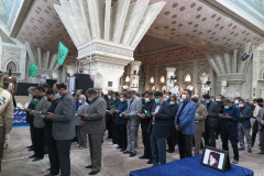 تجدید میثاق جهادگران دانشگاهی با آرمان‌های امام خمینی (ره) و تجدید بیعت بارهبر معظم انقلاب اسلامی (مدظله‌العالی)