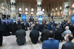 تجدید میثاق جهادگران دانشگاهی با آرمان‌های امام خمینی (ره) و تجدید بیعت بارهبر معظم انقلاب اسلامی (مدظله‌العالی)