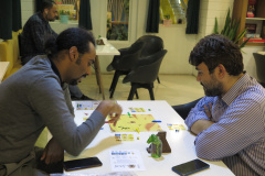 سومین جلسه منتورینگ و مشاوره اولین رویداد طراحی بازی‌های ریلی