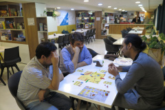 سومین جلسه منتورینگ و مشاوره اولین رویداد طراحی بازی‌های ریلی