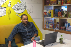 سومین جلسه منتورینگ و مشاوره اولین رویداد طراحی بازی‌های ریلی