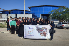 بازدید دانشجویان از دو واحد صنعتی در استان هرمزگان