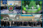جهادگران جهاددانشگاهی و اعضای سازمان دانشجویان ایران با آرمان‌های امام(ره) و انقلاب اسلامی تجدید میثاق کردن/بیعت مجدد با رهبر فرزانه انقلاب