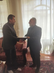 تجلیل سازمان دانشجویان جهاد دانشگاهی از خانواده زنده‌یاد شادی قاسمی