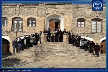 بازدید دانشجویان دانشگاه علوم پزشکی بیرجند از بافت تاریخی شهر بیرجند در راستای طرح ملی ایران مرز پرگهر