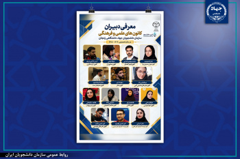 معرفی دبیران کانون‌های علمی و فرهنگی سازمان دانشجویان جهاددانشگاهی زنجان